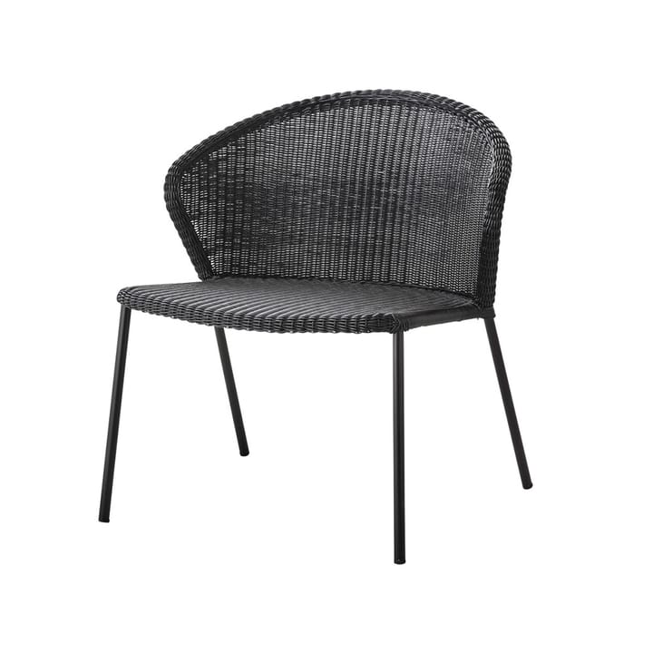 Lean loungefåtölj - black - Cane-line