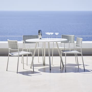 Less karmstol - Natural-lava grey stativ - Cane-line