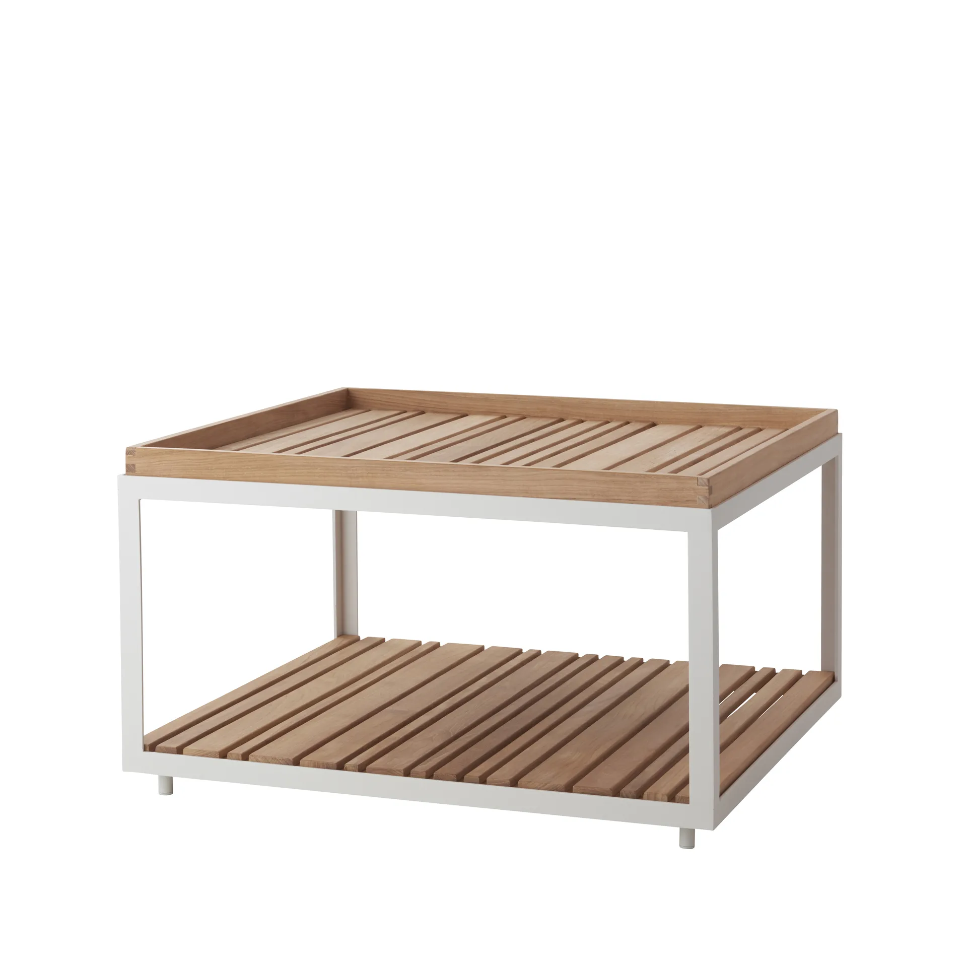 Level soffbord teak 79x79 cm, White Cane-line