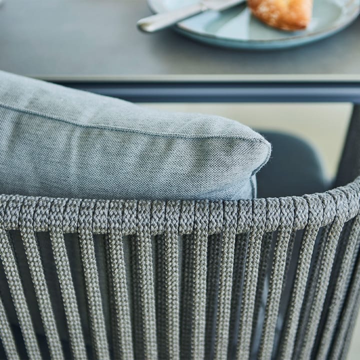 Moments Stapelbar stolsdyna, Cane-Line Natté light grey Cane-line