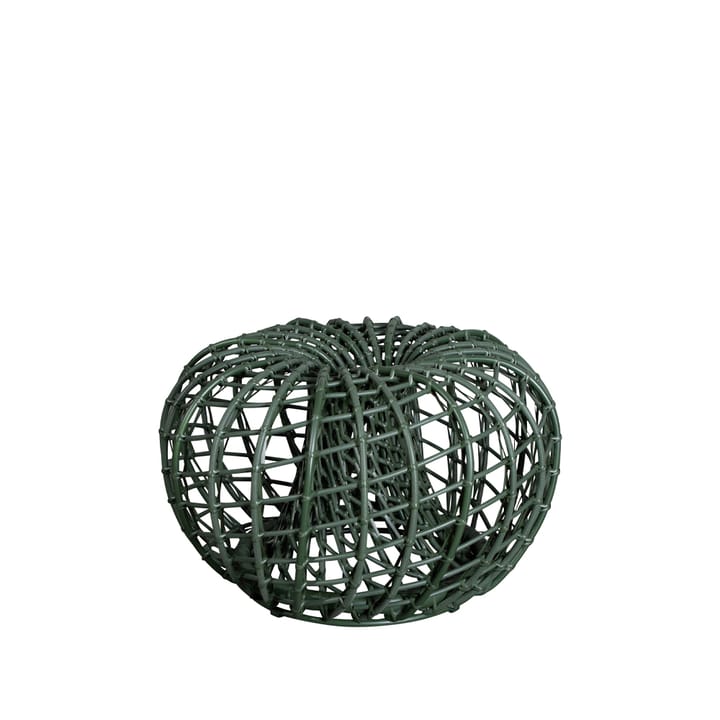 Nest bord/fotpall  - Dark green, liten - Cane-line