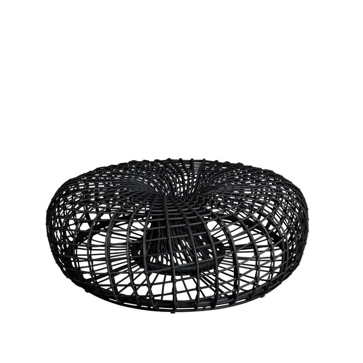 Nest bord/fotpall  - Lava grey, stor - Cane-line