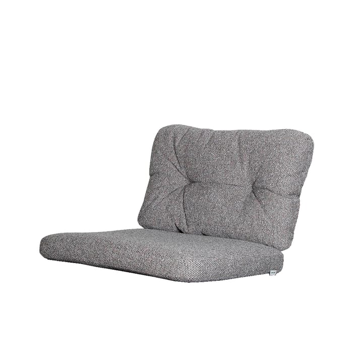 Ocean loungefåtöljdyna - Cane-Line wove dark grey - Cane-line