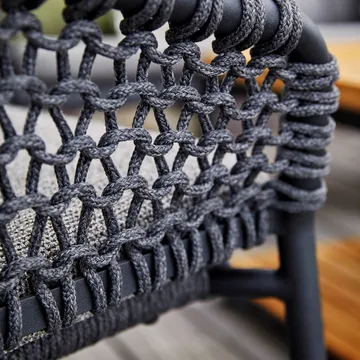 Ocean modulsoffa - Dark grey, höger - Cane-line