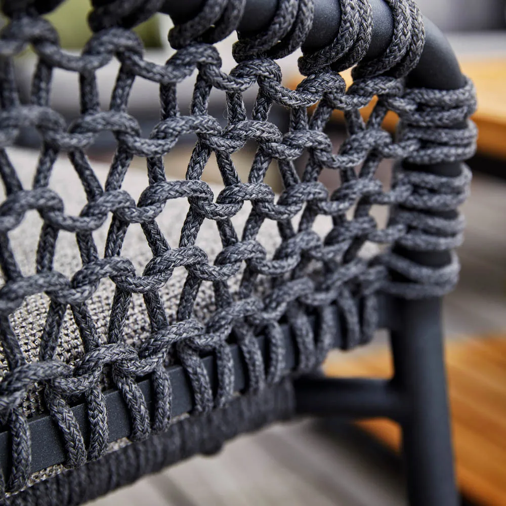 Ocean modulsoffa, Dark grey, vänster Cane-line
