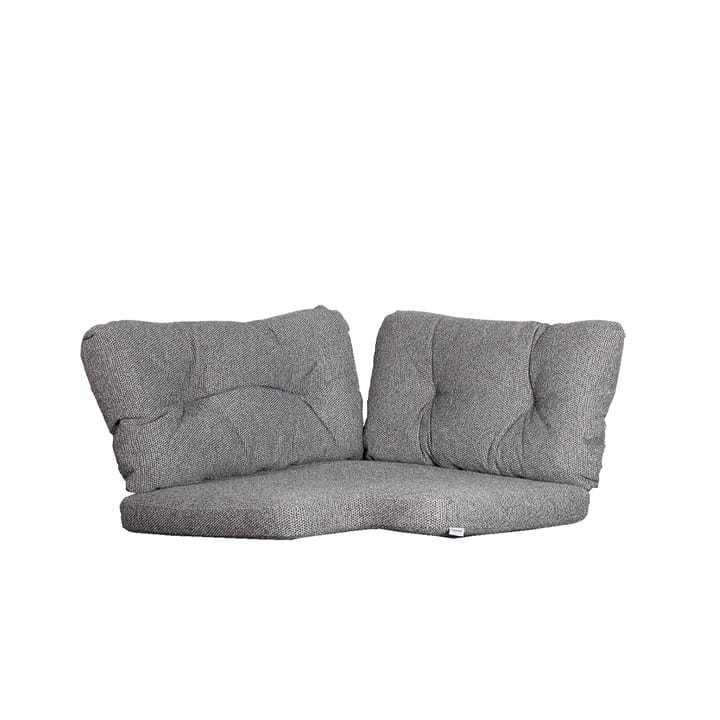 Ocean soffdyna - tyg cane-line wove dark grey, hörndel - Cane-line