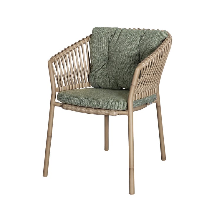 Ocean/Basket/Moments dynset stol, Wove dark green Cane-line