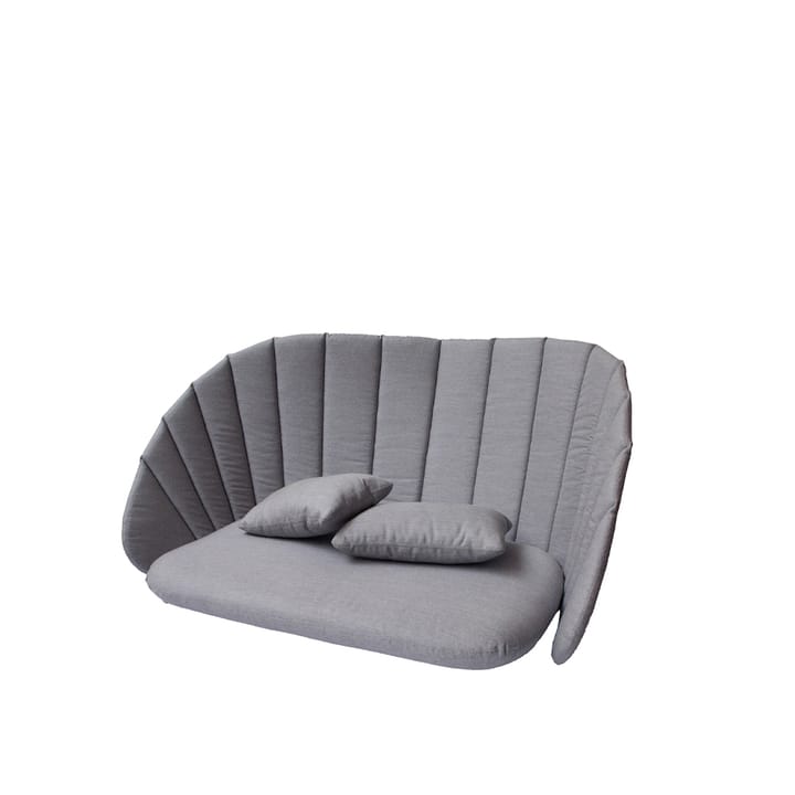 Peacock dynset soffa 2-sits - Cane-line Natté grey - Cane-line