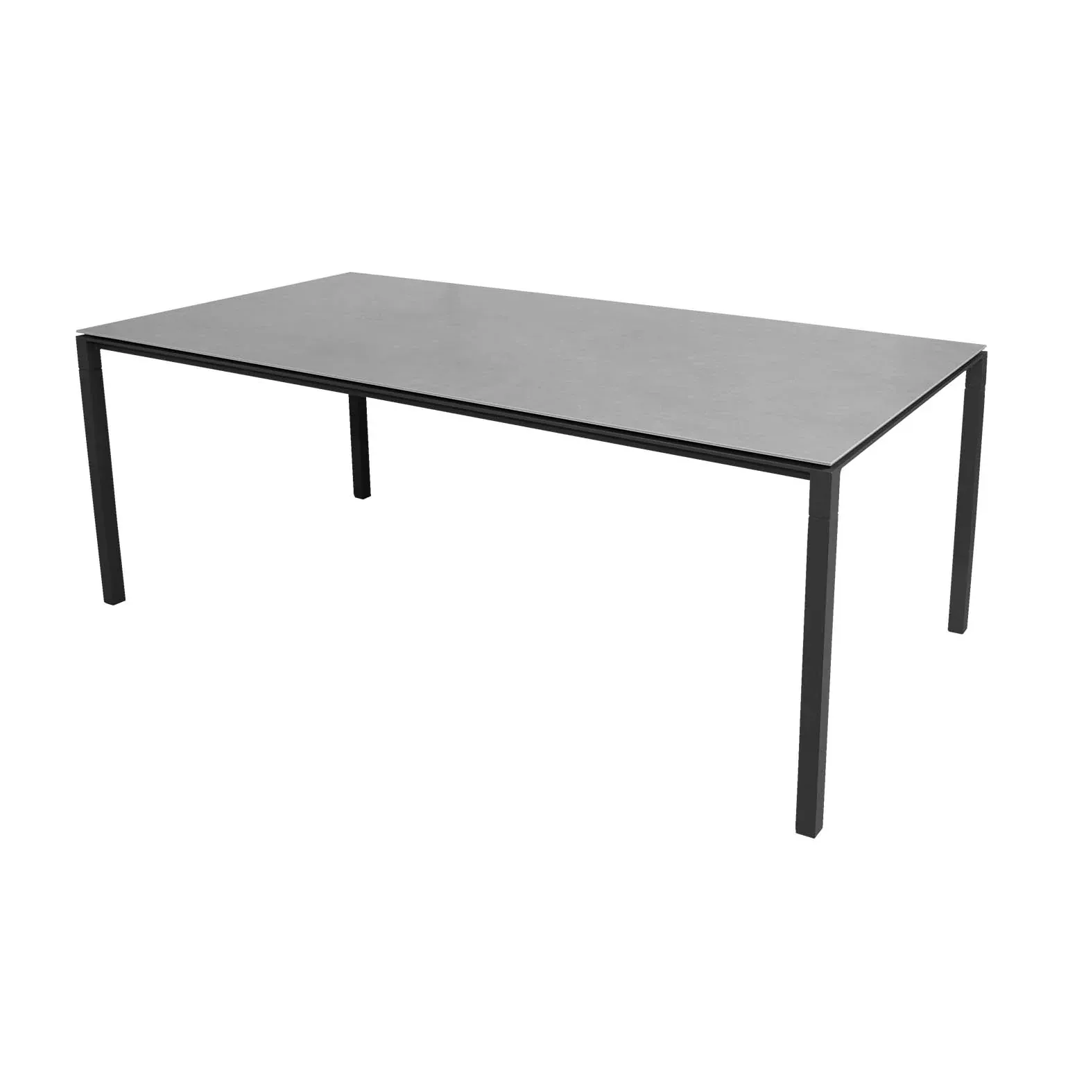 Pure bord 200x100 cm Concrete grey-lava grey,  Cane-line