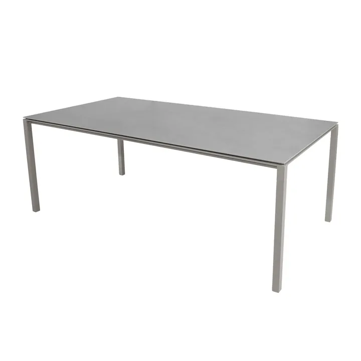 Pure bord 200x100 cm Concrete grey-taupe - Bordsskiva - Cane-line