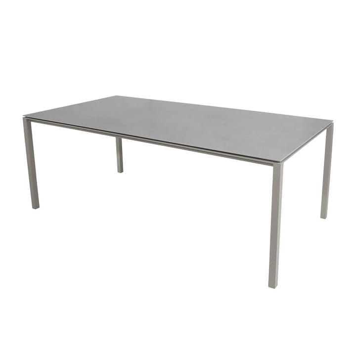 Pure bord 200x100 cm Concrete grey-taupe - undefined - Cane-line