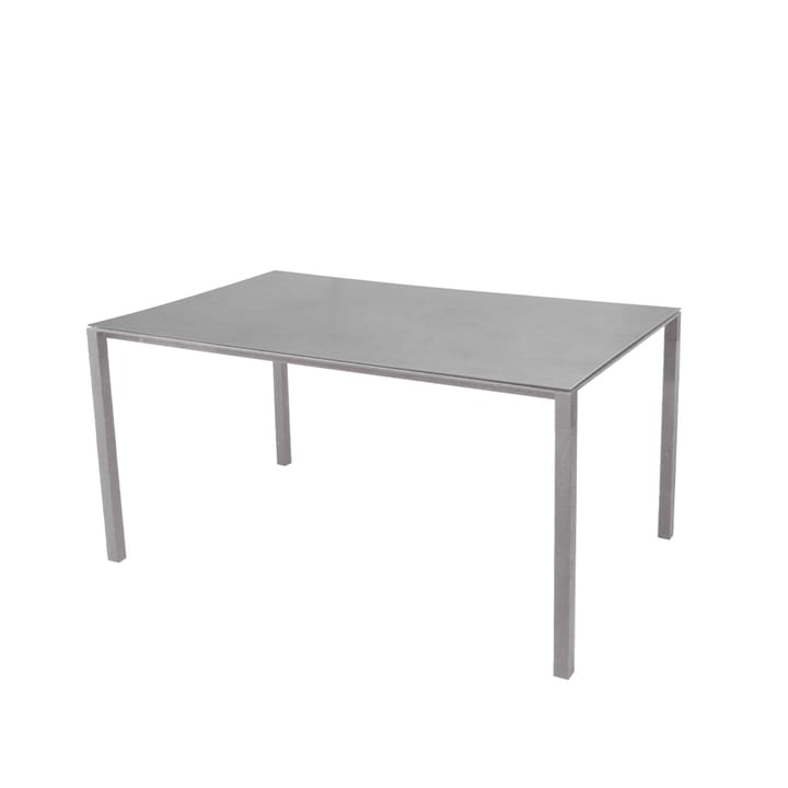 Pure matbord - Concrete grey-ljusgrå 150x90 cm - Cane-line