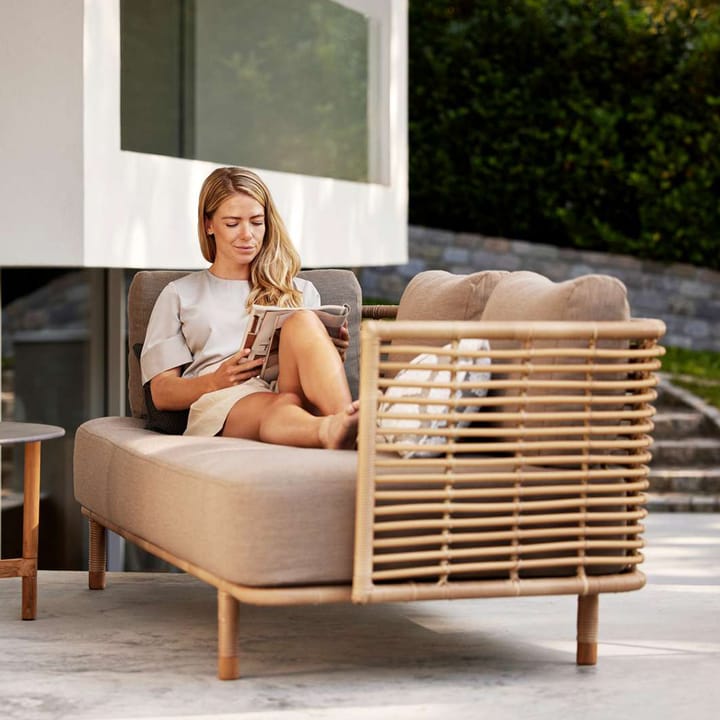 Sense soffa 3-sits weave, AirTouch taupe Cane-line