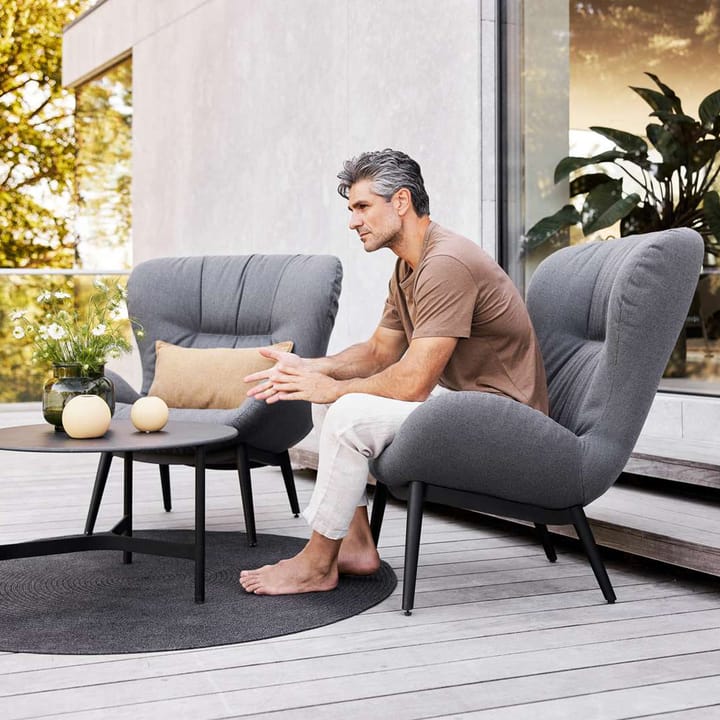 Serene loungefåtölj, Cane-Line airtouch grey Cane-line