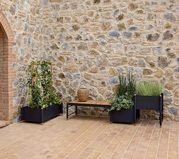 Sticks blomlåda 57x103 cm - Lava grey - Cane-line
