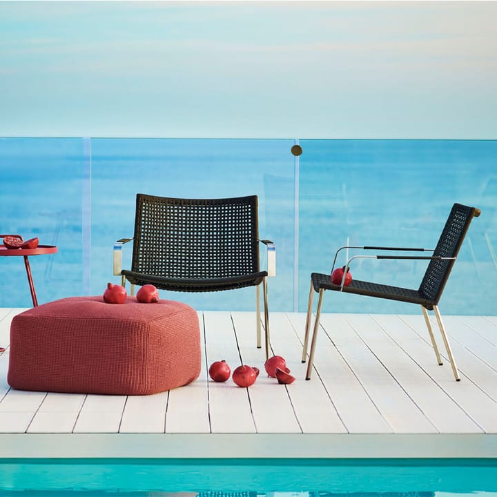 Straw loungefåtölj, Anthracite Cane-line