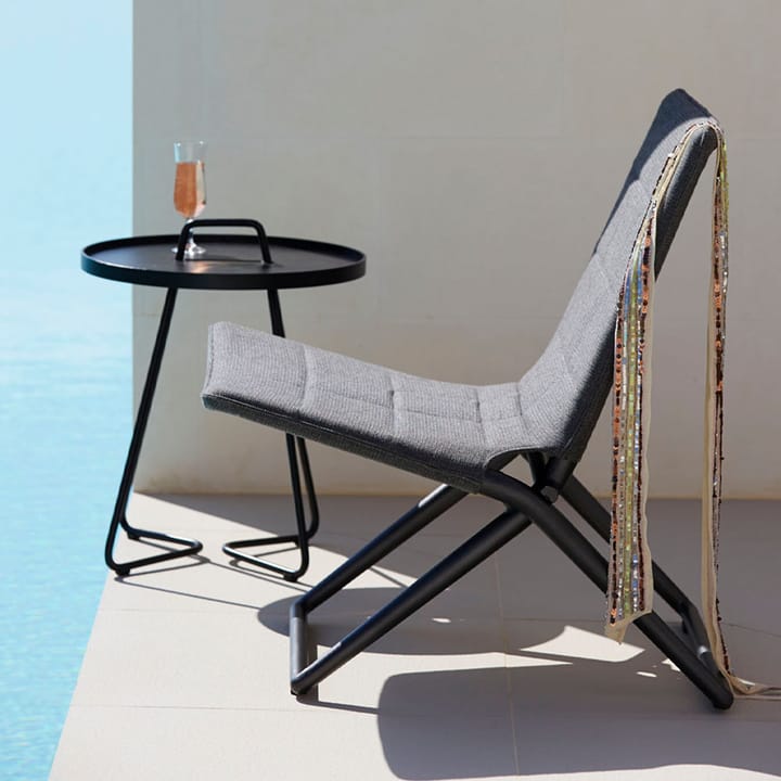 Traveller fällstol, Cane-Line airtouch grey Cane-line