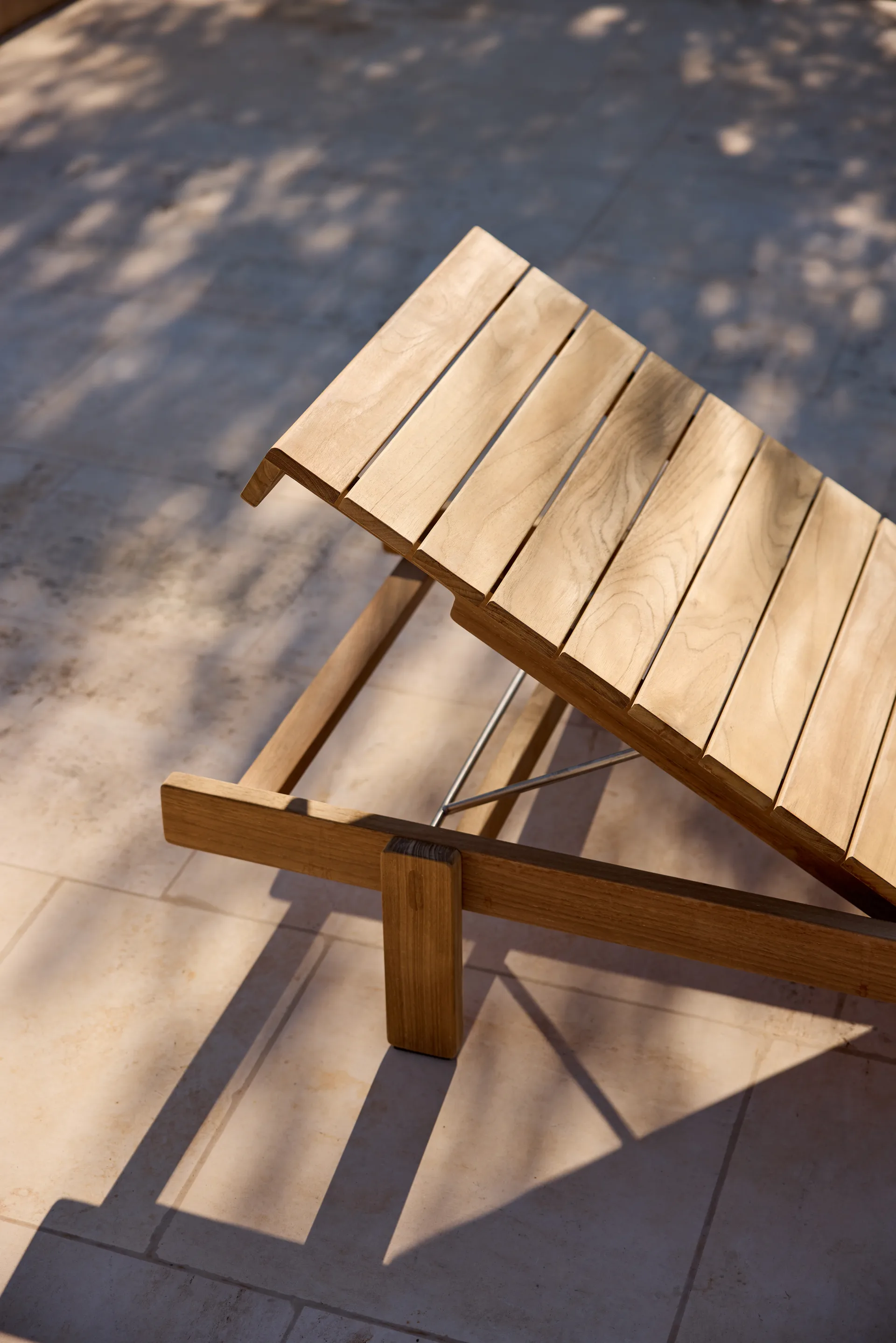 Vista solsäng, Teak Cane-line