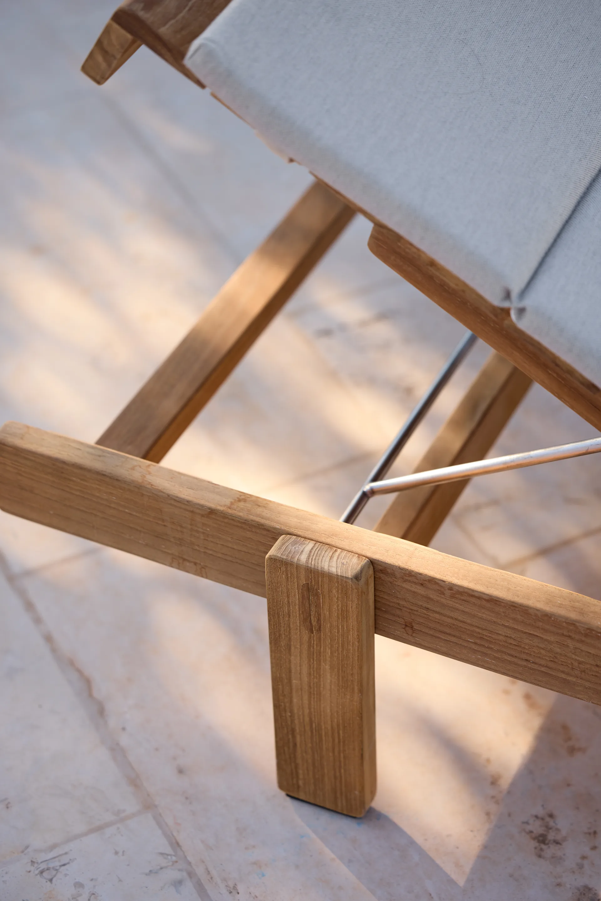 Vista solsäng, Teak Cane-line