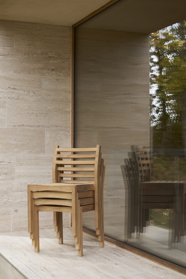 AH501 stol, Obehandlad teak Carl Hansen & Søn