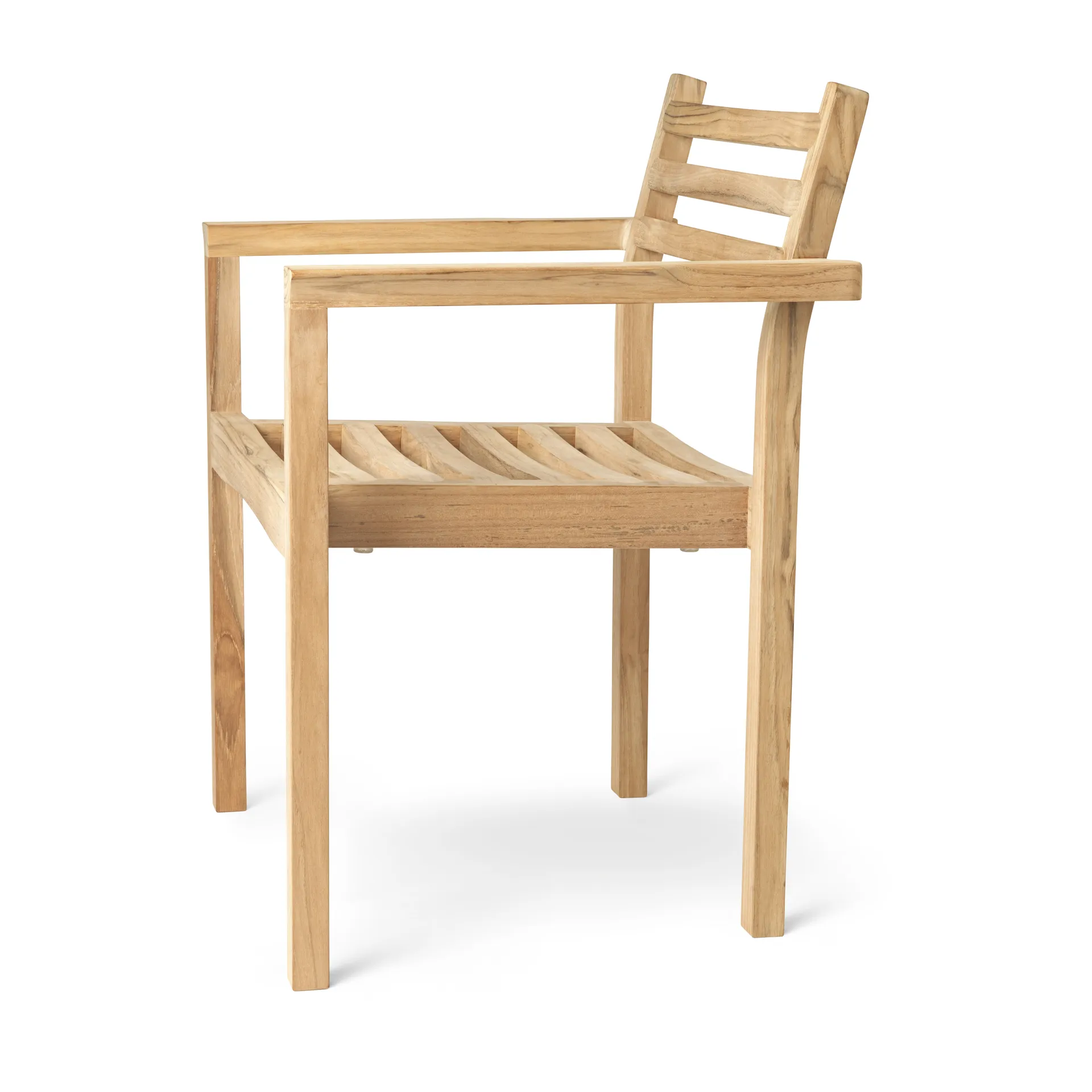 AH502 karmstol, Obehandlad teak Carl Hansen & Søn