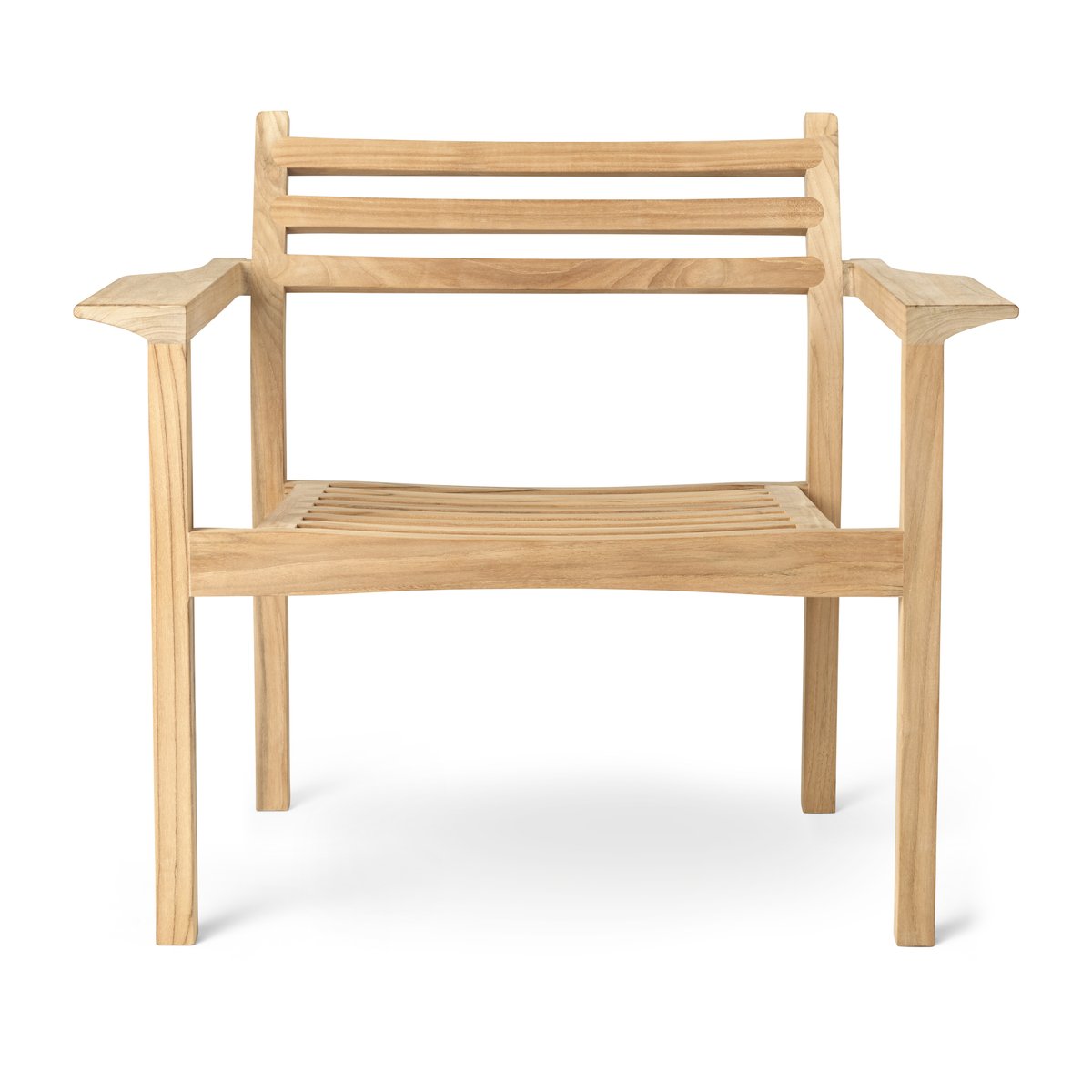 Carl Hansen & Son AH601 fåtölj Obehandlad teak | Skandinavisk Design | Solsängar & solstolar | Beige