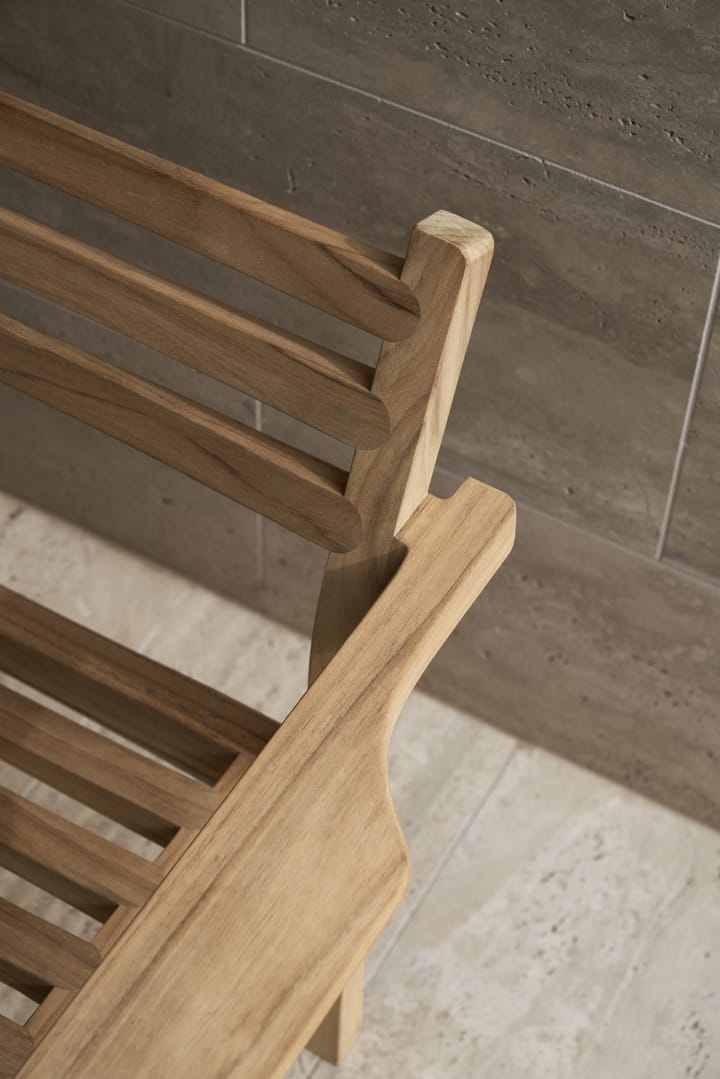 AH601 fåtölj, Obehandlad teak Carl Hansen & Søn