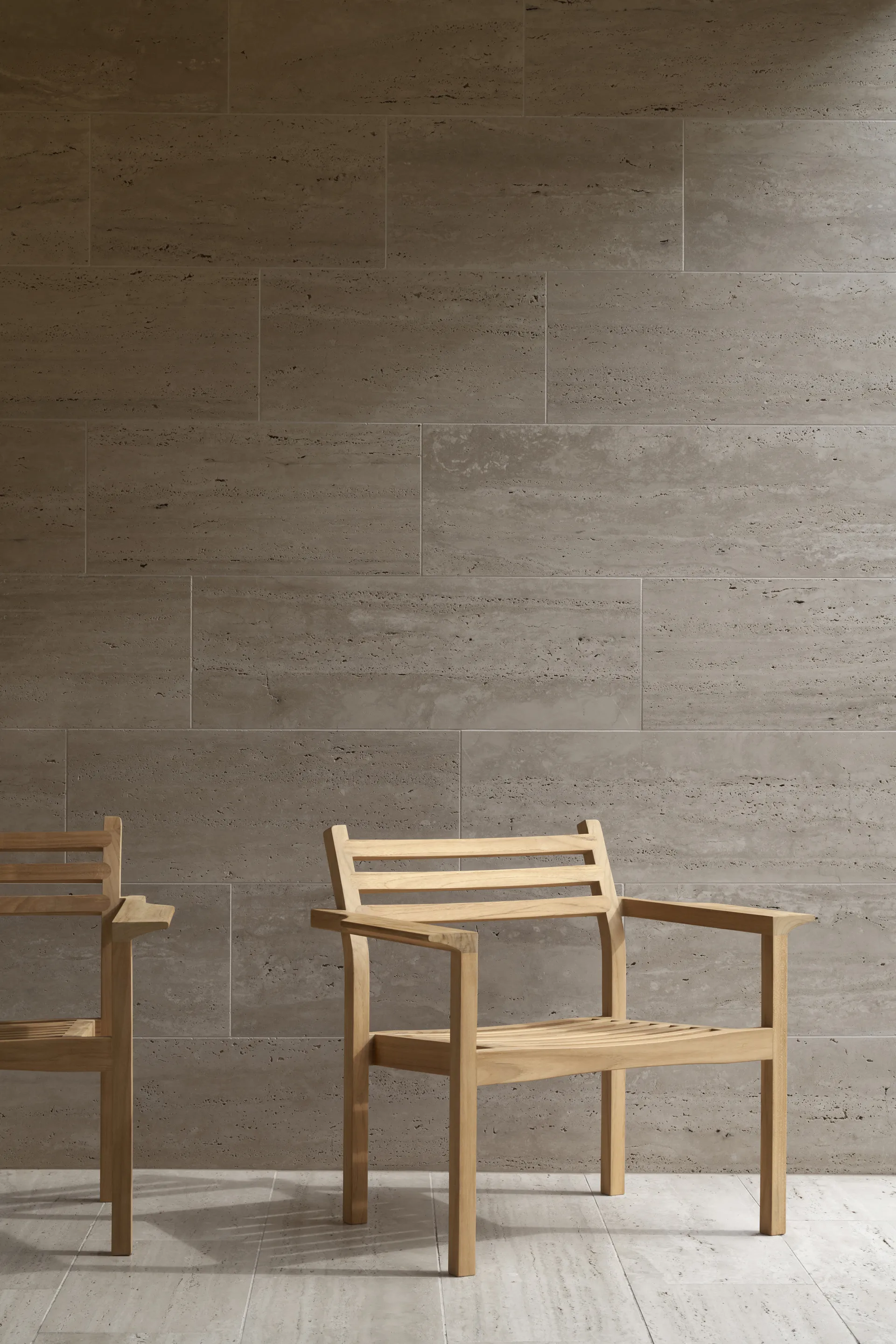AH601 fåtölj, Obehandlad teak Carl Hansen & Søn