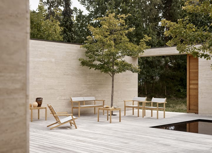 AH601 fåtölj, Obehandlad teak Carl Hansen & Søn