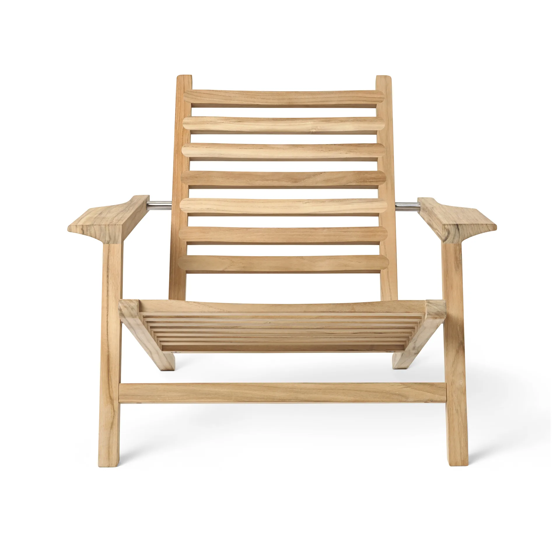 AH603 däckstol, Obehandlad teak Carl Hansen & Søn