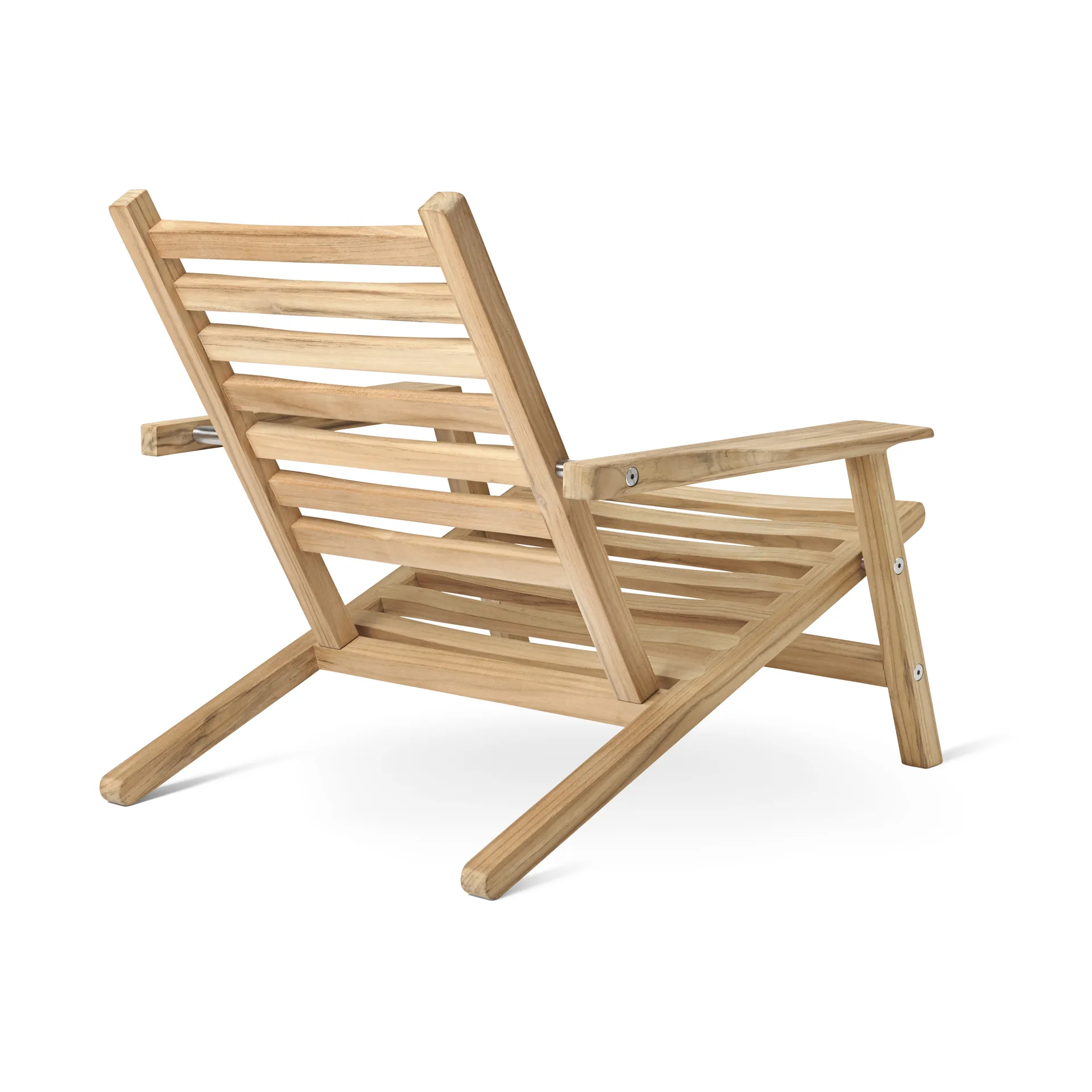 AH603 däckstol, Obehandlad teak Carl Hansen & Søn
