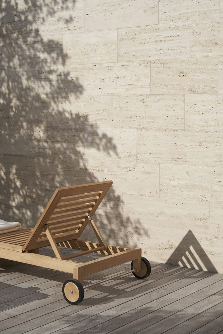 AH604 solstol, Obehandlad teak Carl Hansen & Søn