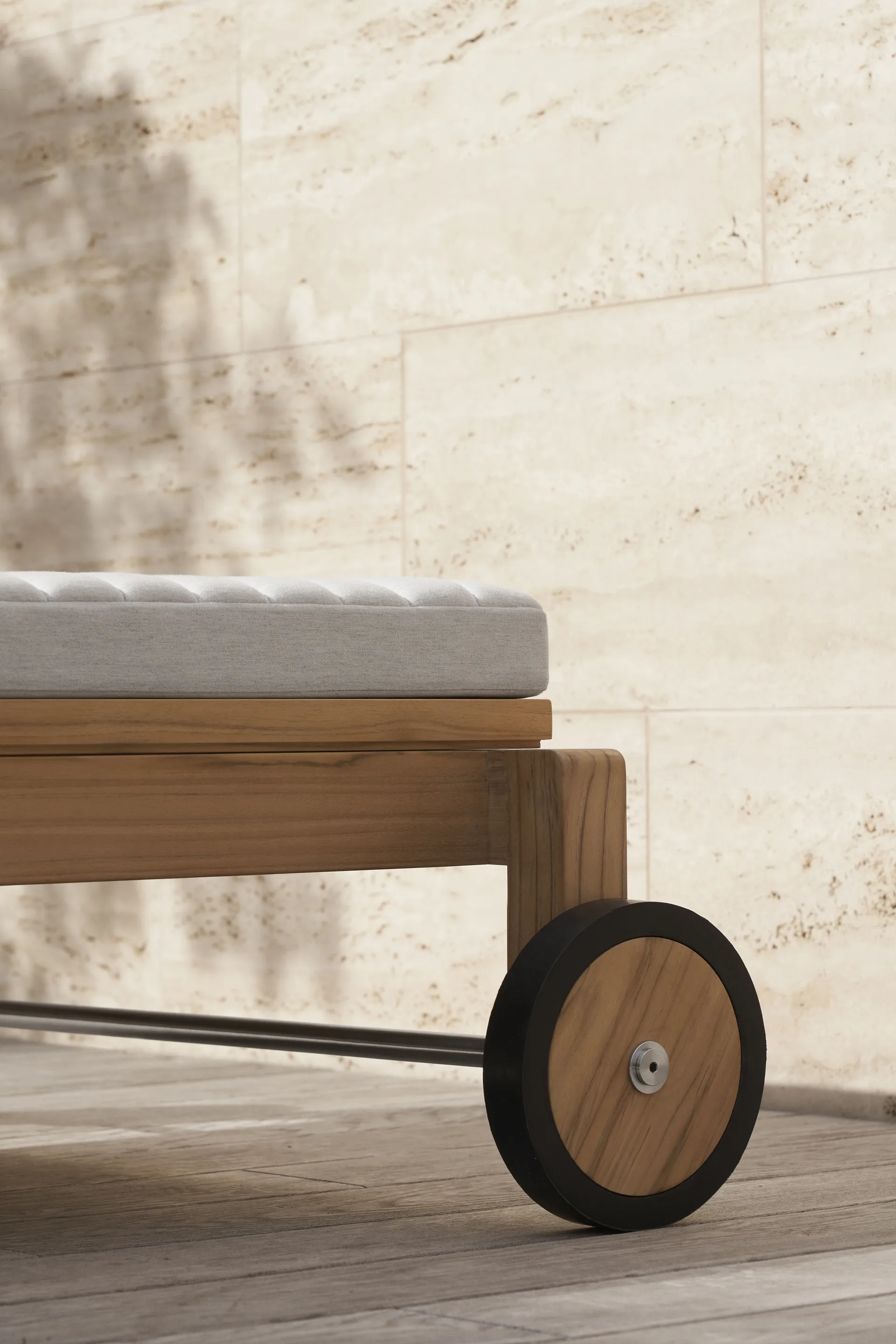 AH604 solstol, Obehandlad teak Carl Hansen & Søn