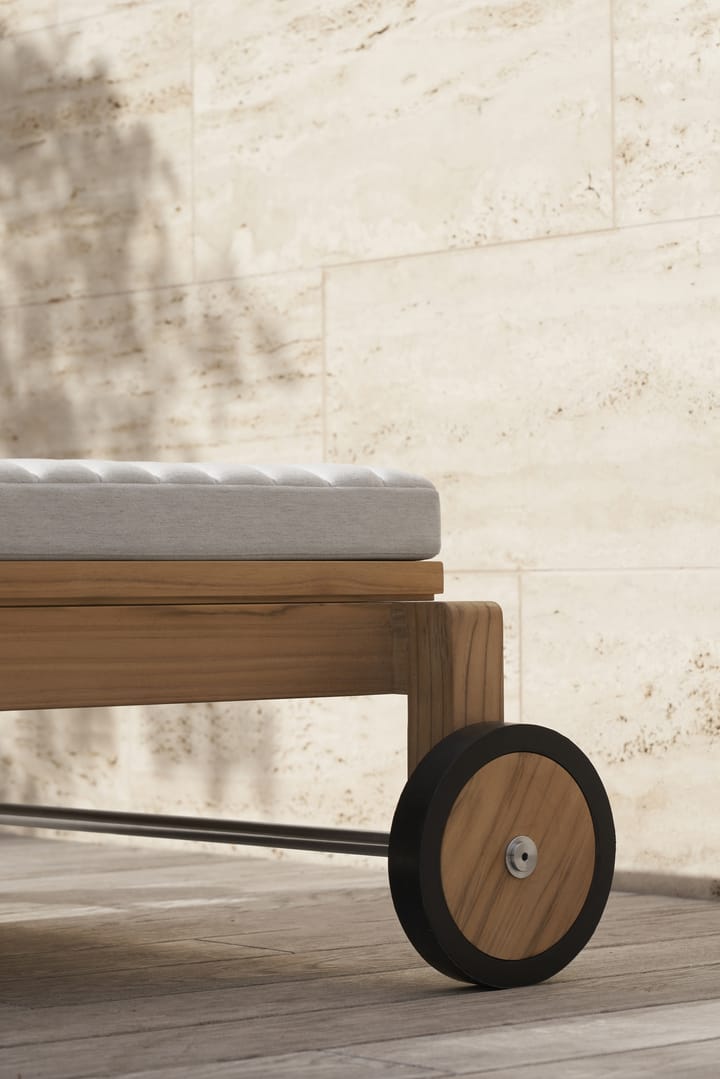 AH604 solstol, Obehandlad teak Carl Hansen & Søn
