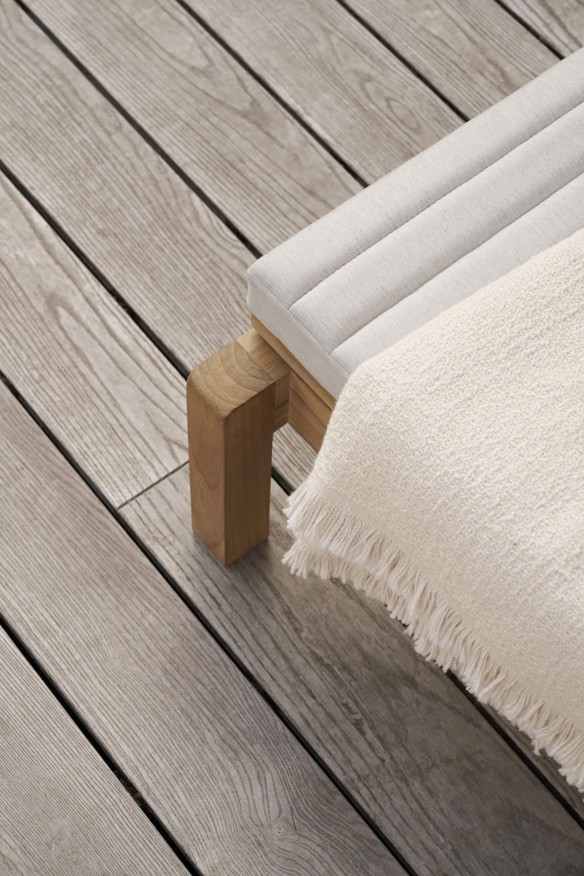 AH604 solstol, Obehandlad teak Carl Hansen & Søn
