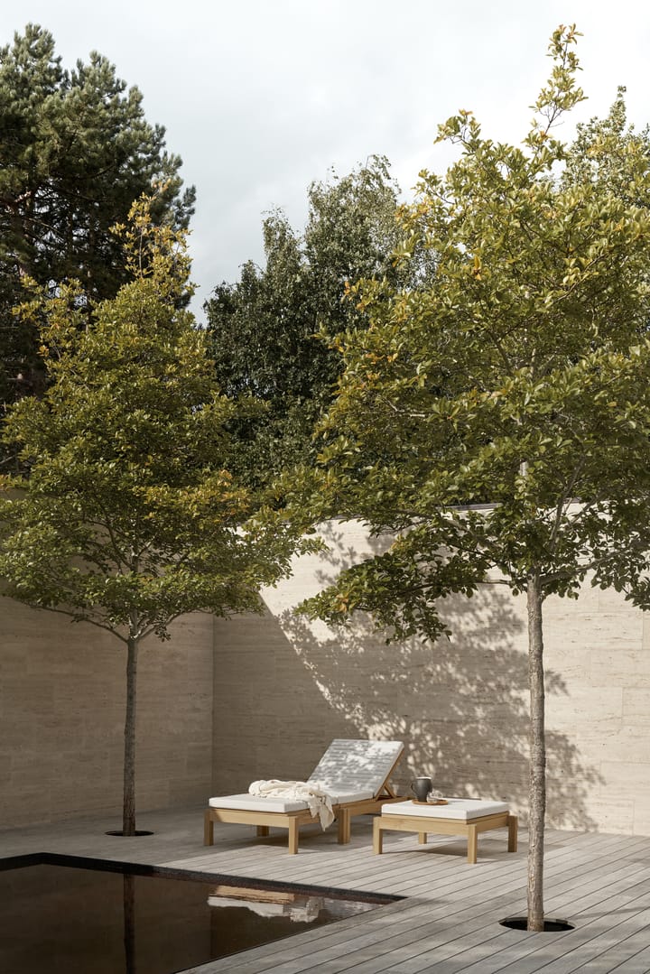 AH604 solstol, Obehandlad teak Carl Hansen & Søn