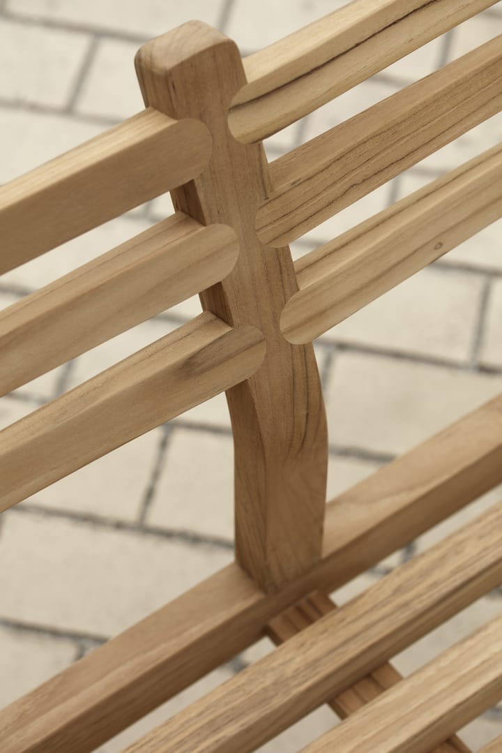 AH701 loungesoffa 2-sits, Obehandlad teak Carl Hansen & Søn
