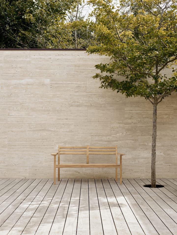 AH701 loungesoffa 2-sits, Obehandlad teak Carl Hansen & Søn