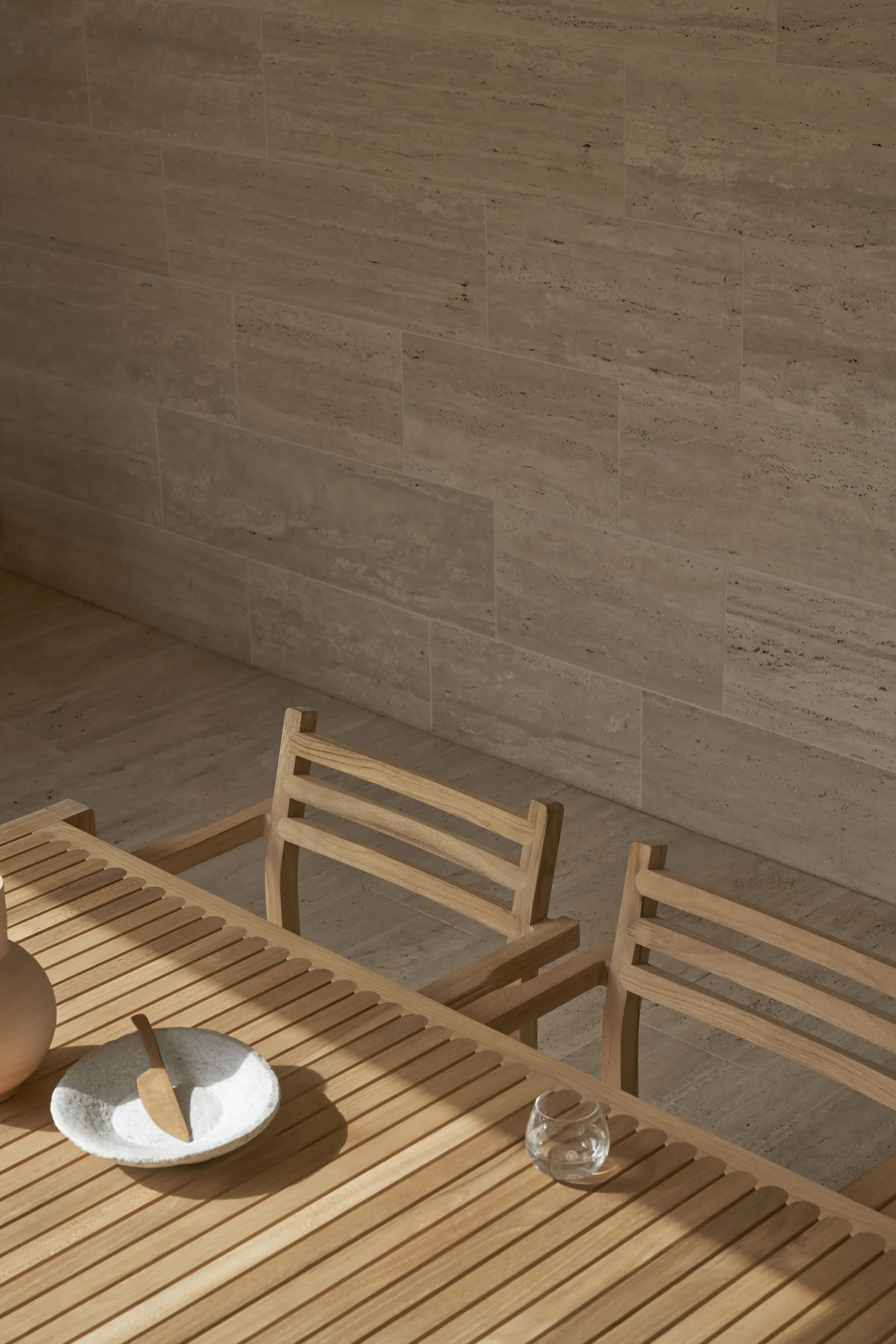 AH901 matbord 203x100 cm, Obehandlad teak Carl Hansen & Søn