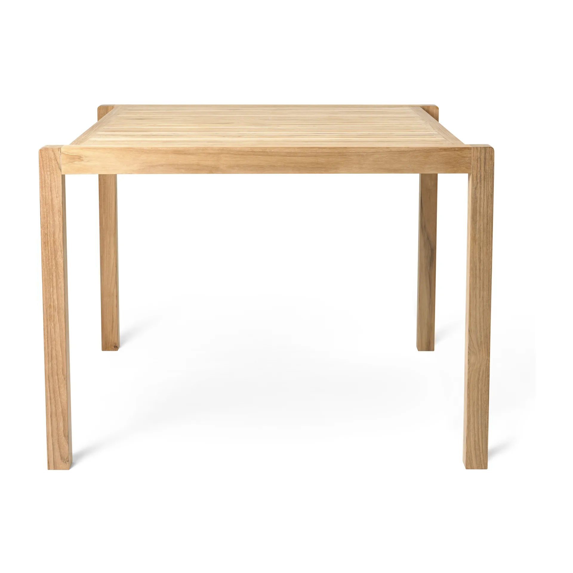 AH902 matbord 98,5x100 cm, Obehandlad teak Carl Hansen & Søn