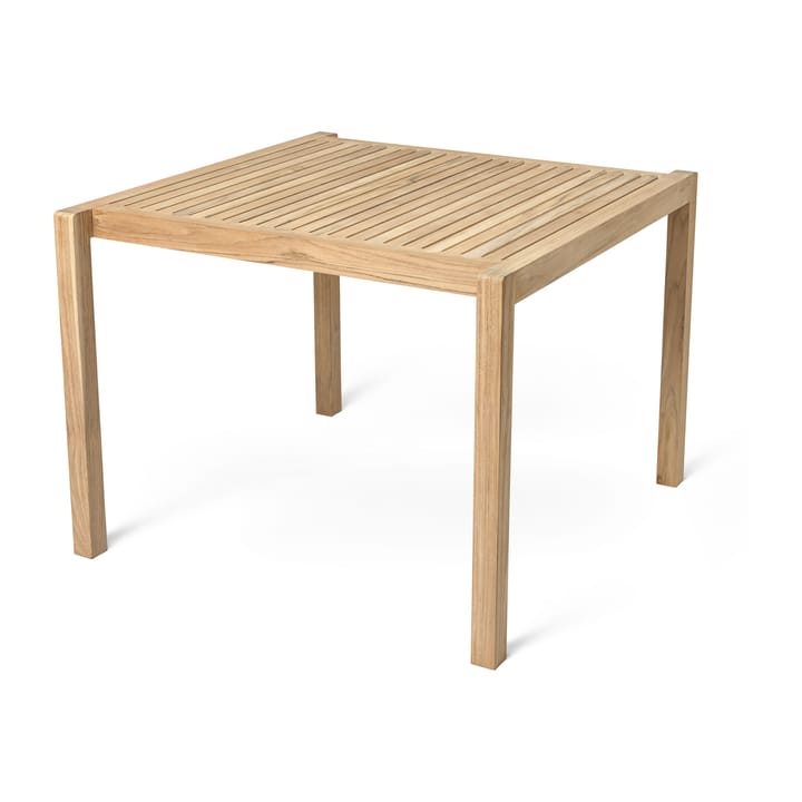 AH902 matbord 98,5x100 cm, Obehandlad teak Carl Hansen & Søn