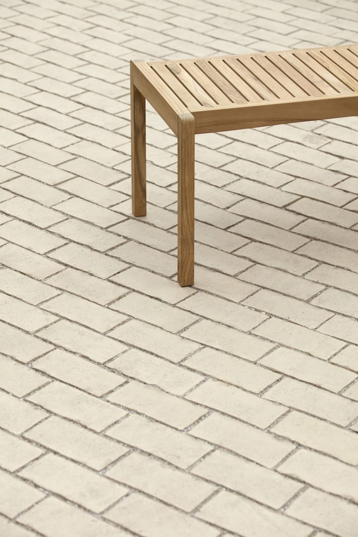 AH912 bord/bänk 123,5x48,5 cm, Obehandlad teak Carl Hansen & Søn