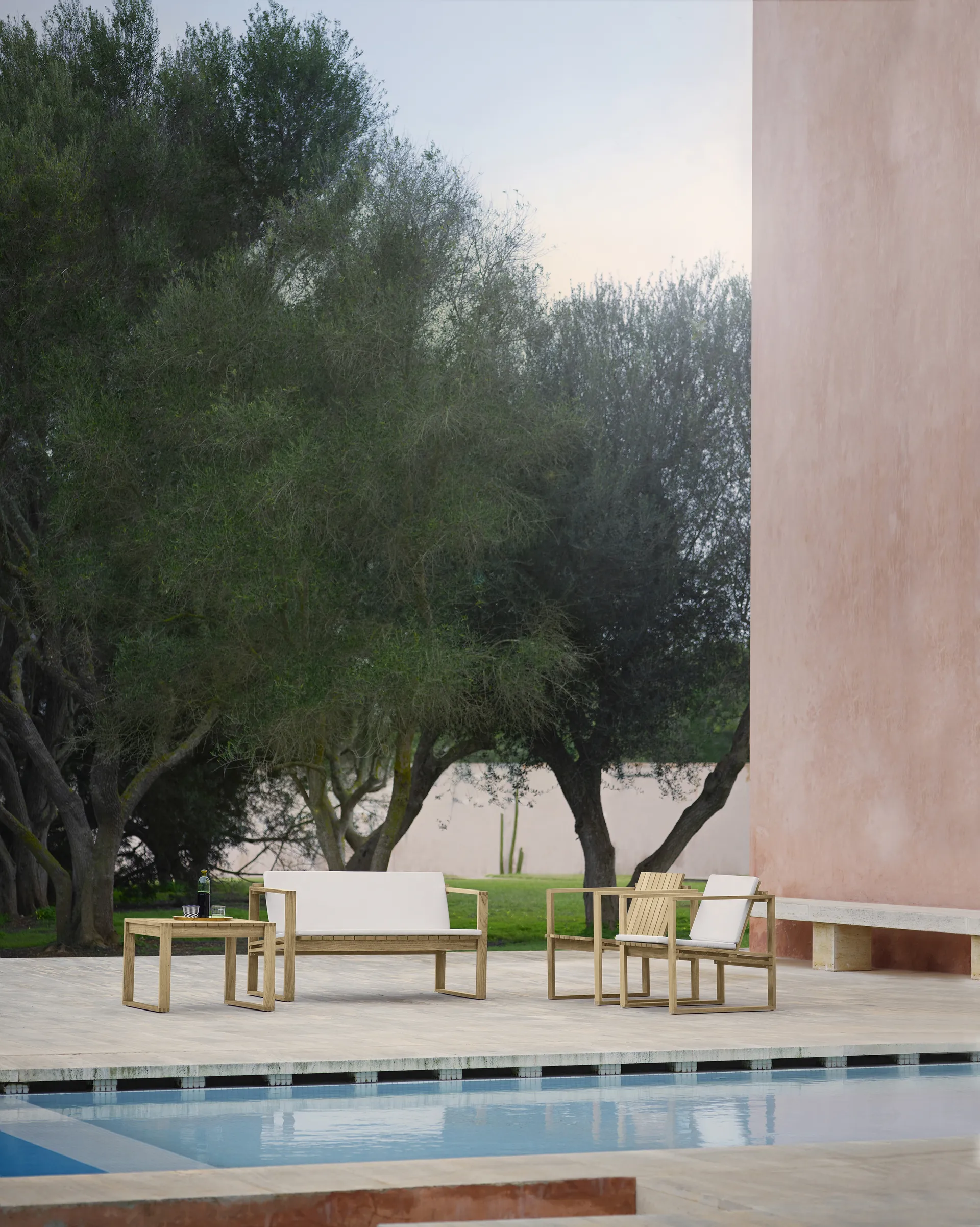 BK11 fåtölj, Obehandlad teak Carl Hansen & Søn