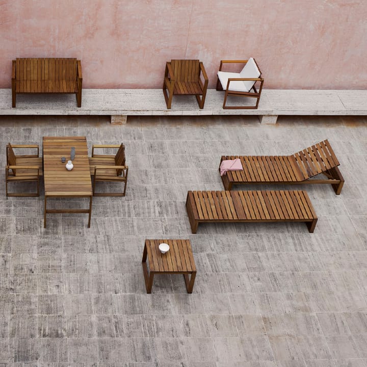 BK14 solsäng, Teak Carl Hansen & Søn
