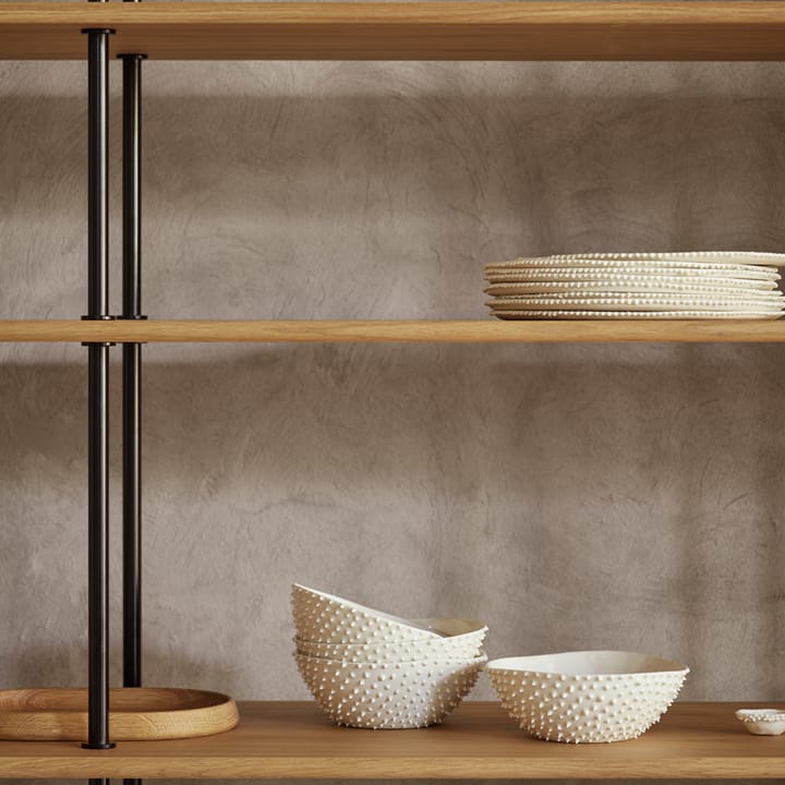 BM0253 150x129 cm hyllsystem, Oljad ek-grå Carl Hansen & Søn