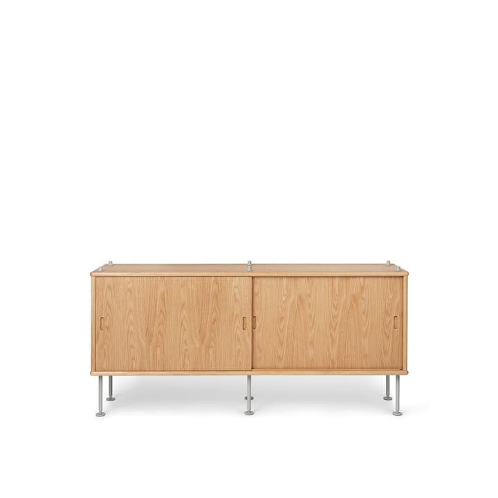 BM0253 150x69 cm hyllsystem - Oljad ek-grå - Carl Hansen & Søn