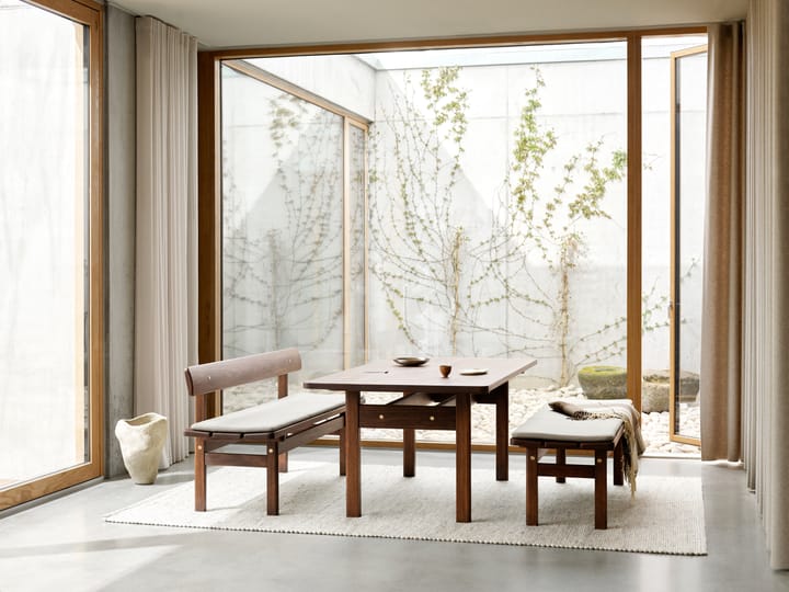 BM0700 sittdyna till Asserbo bänk, Crisp 4115 Carl Hansen & Søn