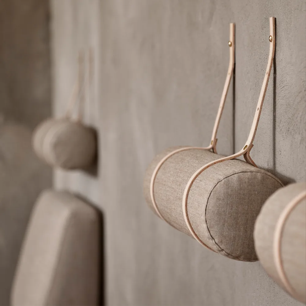 BM0865 Läderrem, Natur läder 2-pack Carl Hansen & Søn