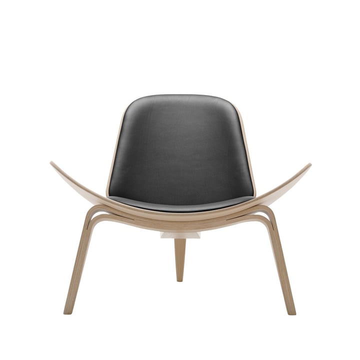 CH07 fåtölj - Thor 301 läder-vitoljad ek - Carl Hansen & Søn