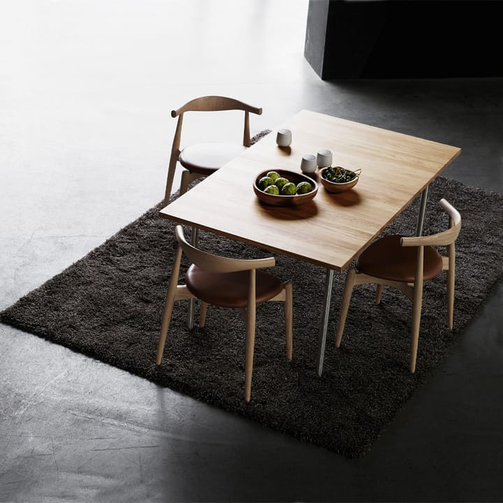 CH20 stol, Thor 301 läder-såpad ek Carl Hansen & Søn